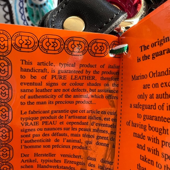 COPY - Marino Orlandi #4335 Luxury Italian handbag - Picture 6 of 6